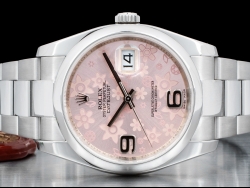 Rolex Datejust 36 Oyster Pink Floral Dial 116200